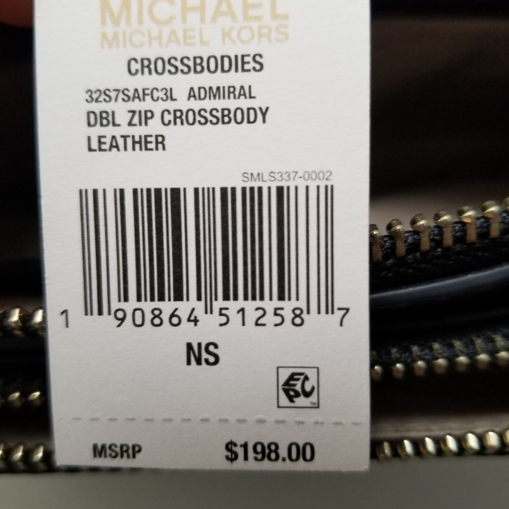 Sale!!! Michael Kors Double Zip Crossbody - Picture 8 of 8
